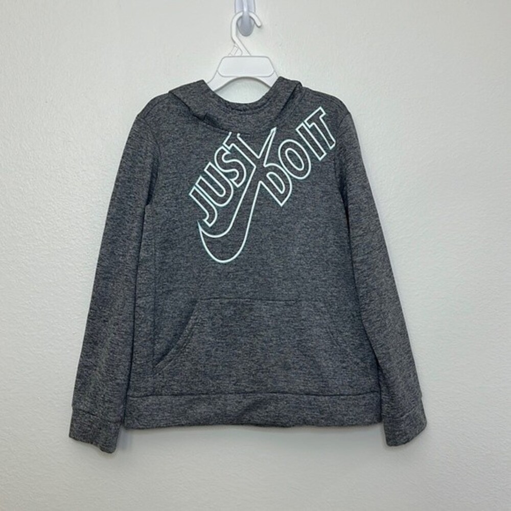 Nike Girls Just Do It Therma Pullover Training Hoodie SIZE XL